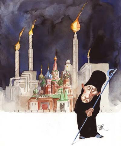 Новый Регион: ''Газовые боги'' добивают старушку-Европу: карикатуристы присоединились к войне за углеводороды