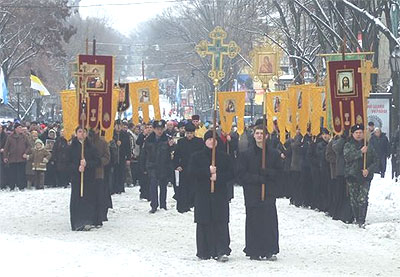 Новый Регион: В Одессе прошел крестный ход в защиту православия (ФОТО)